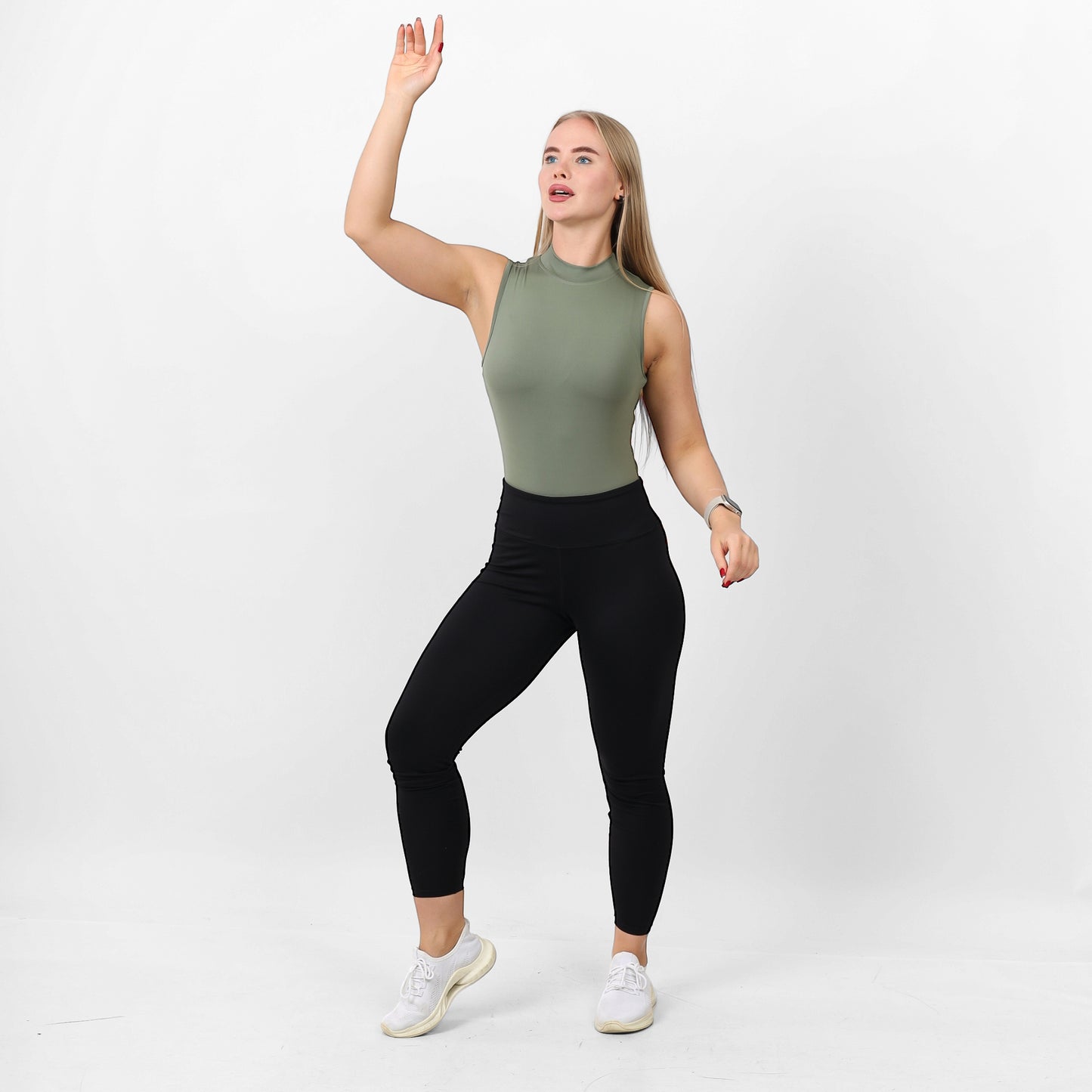basic top-2666-OLIVE