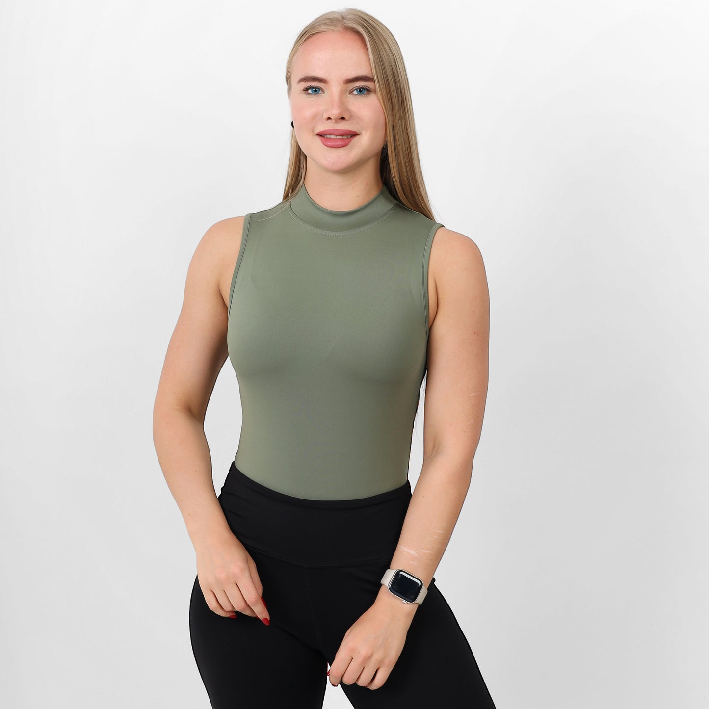 basic top-2666-OLIVE