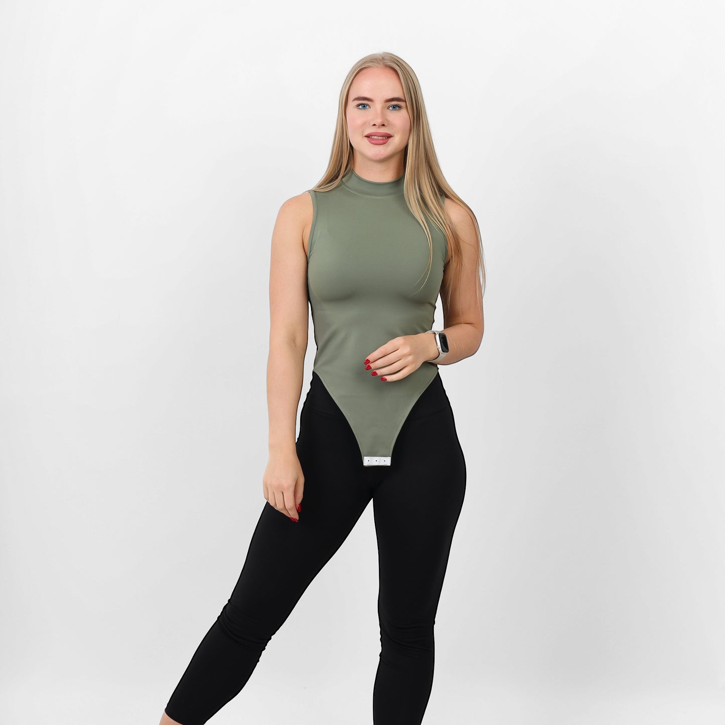 basic top-2666-OLIVE
