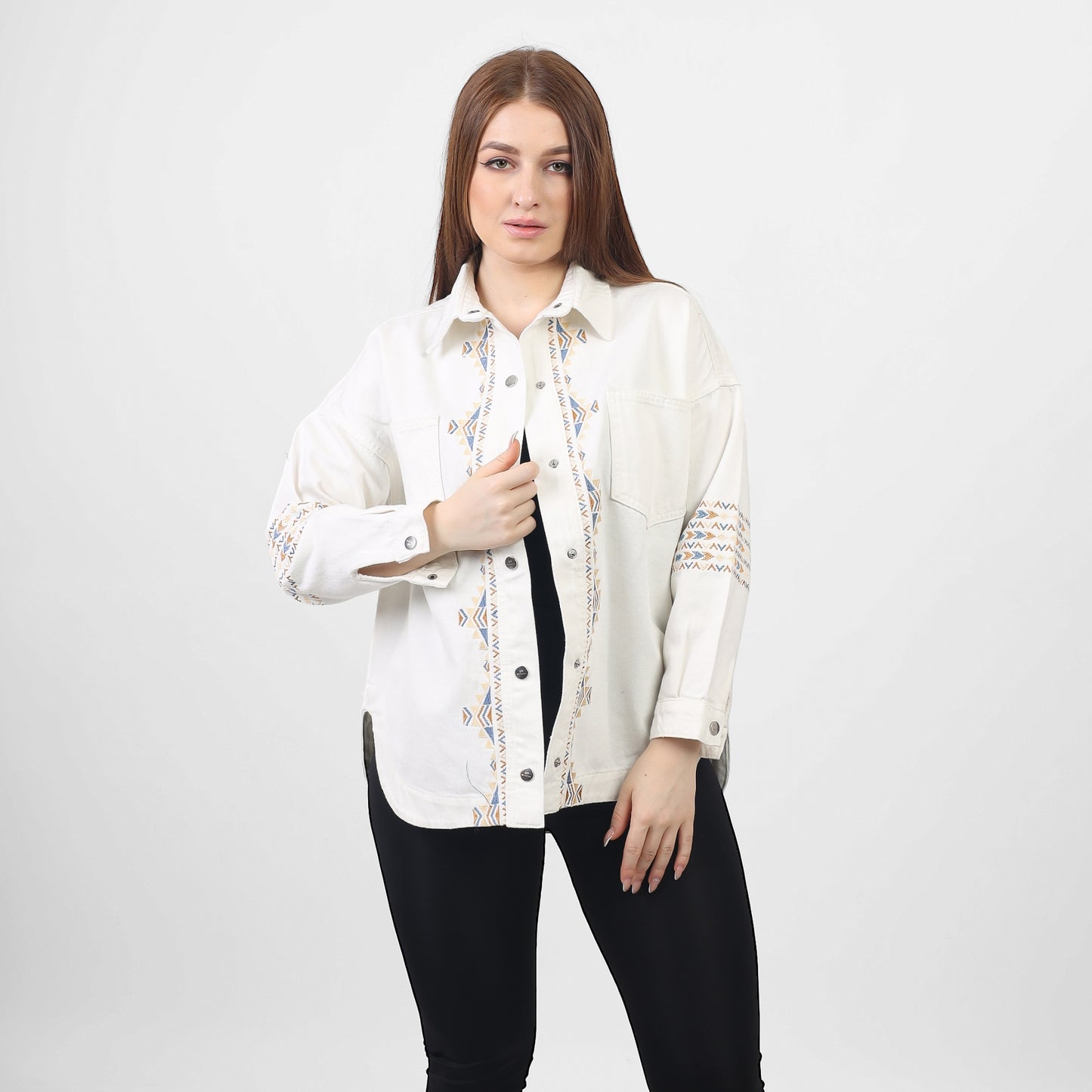 Jacket jebarden-3526-WHITE