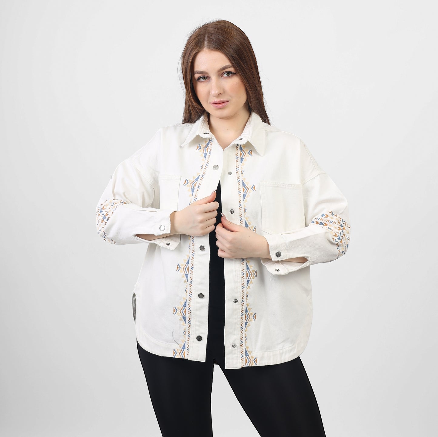 Jacket jebarden-3526-WHITE