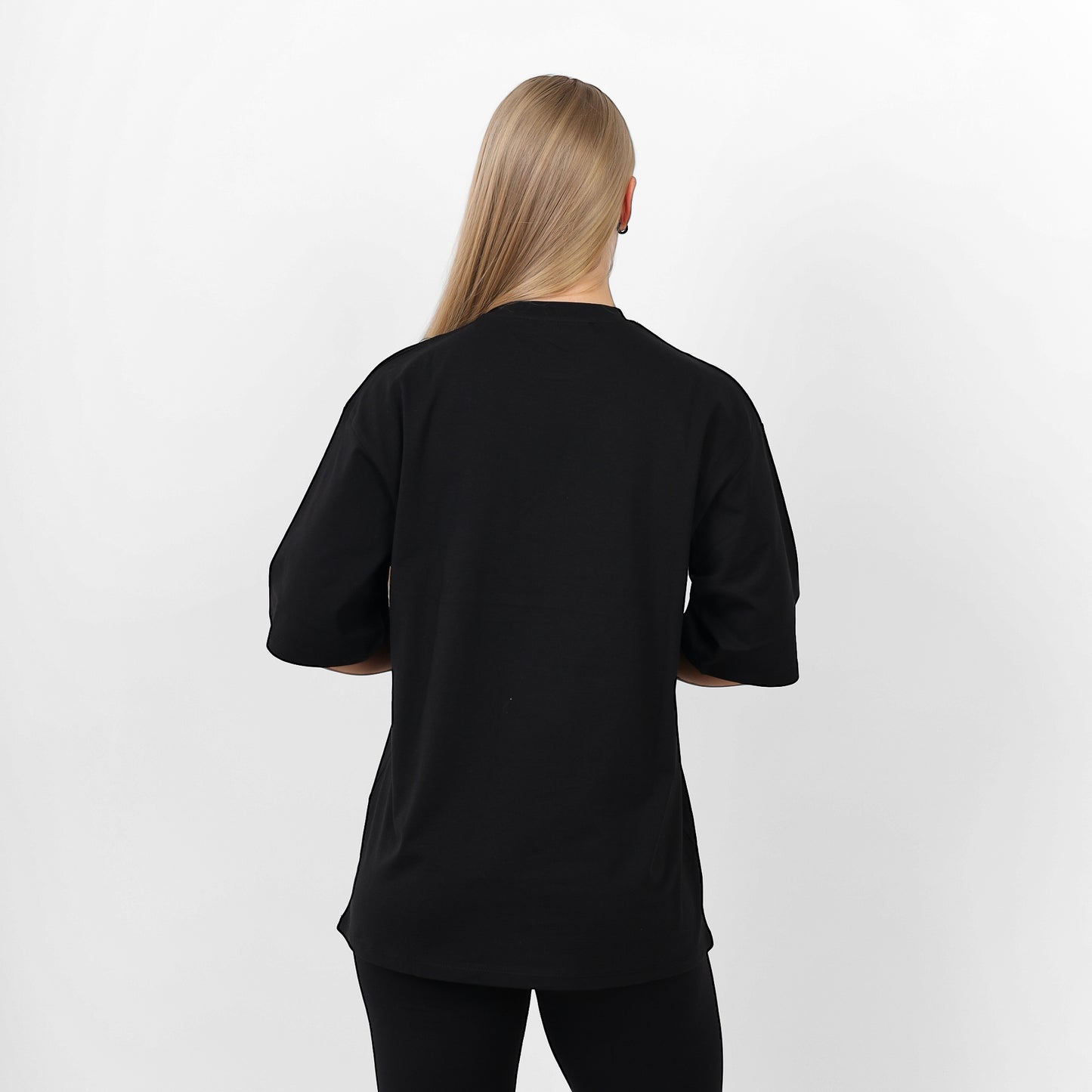 Half Sleeve T-Shirt -2642-BLACK