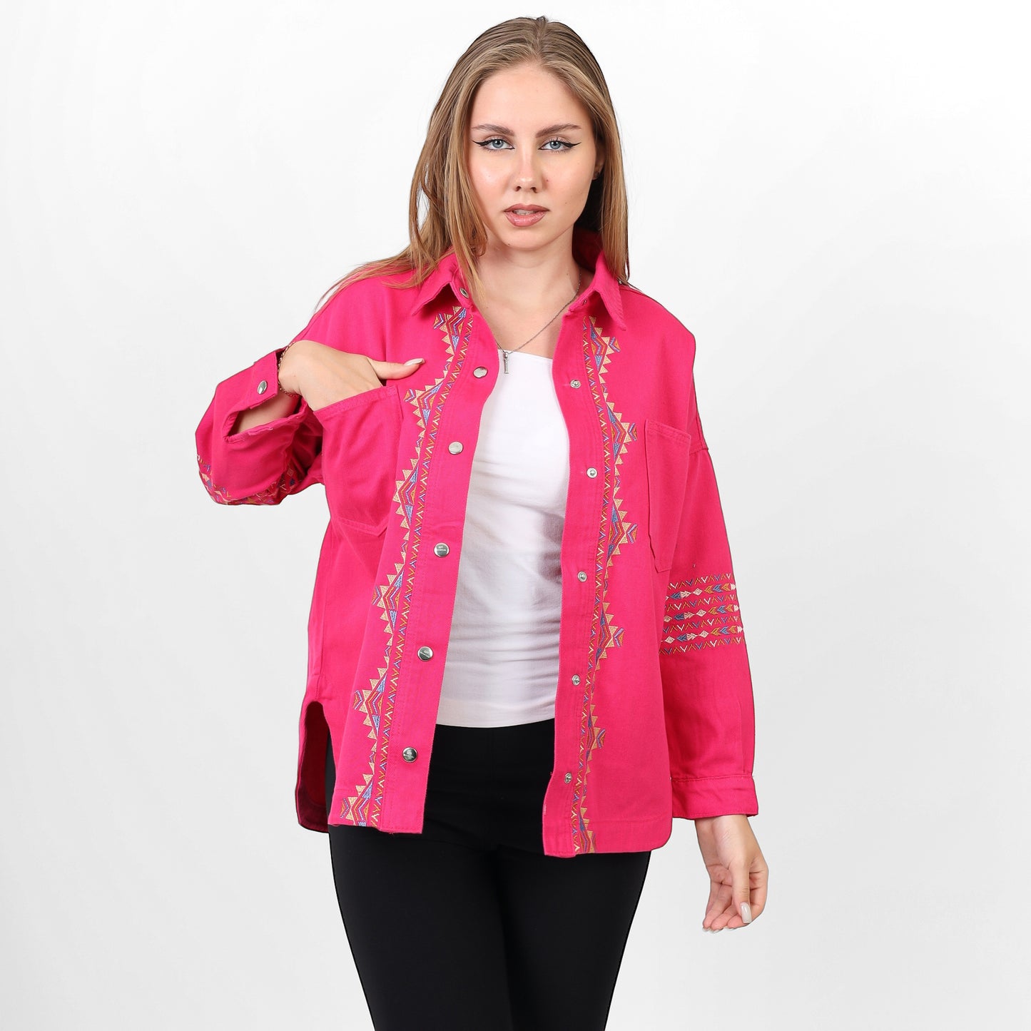 Jacket jebarden -3525-Fushia