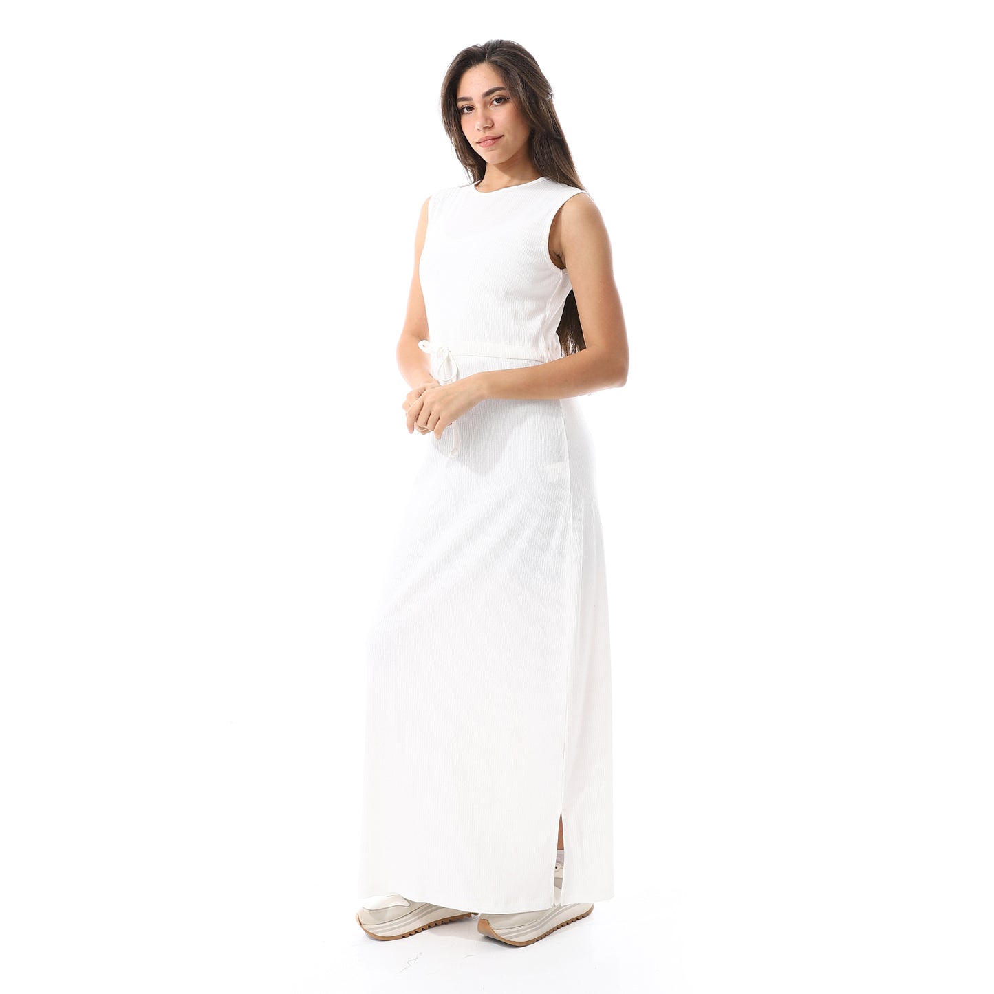 basic dress-4833-white