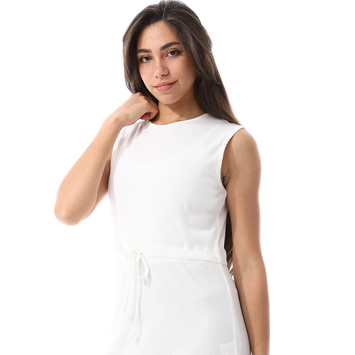 basic dress-4833-white