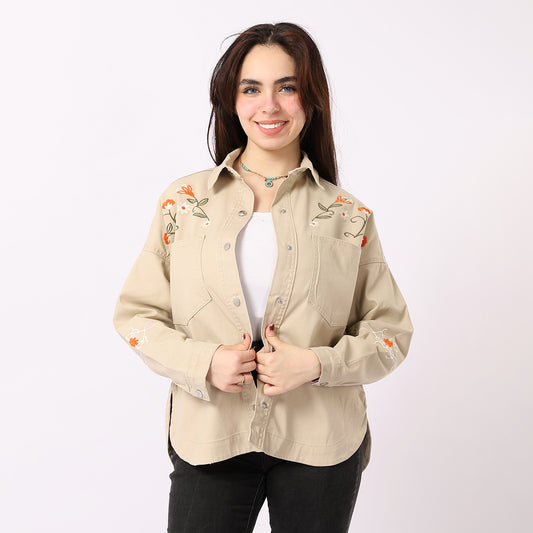 Jacket Jabardin - 3617 - BEIGE