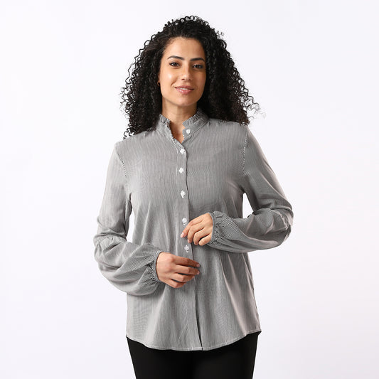 BLOUSE-5660-GRAY