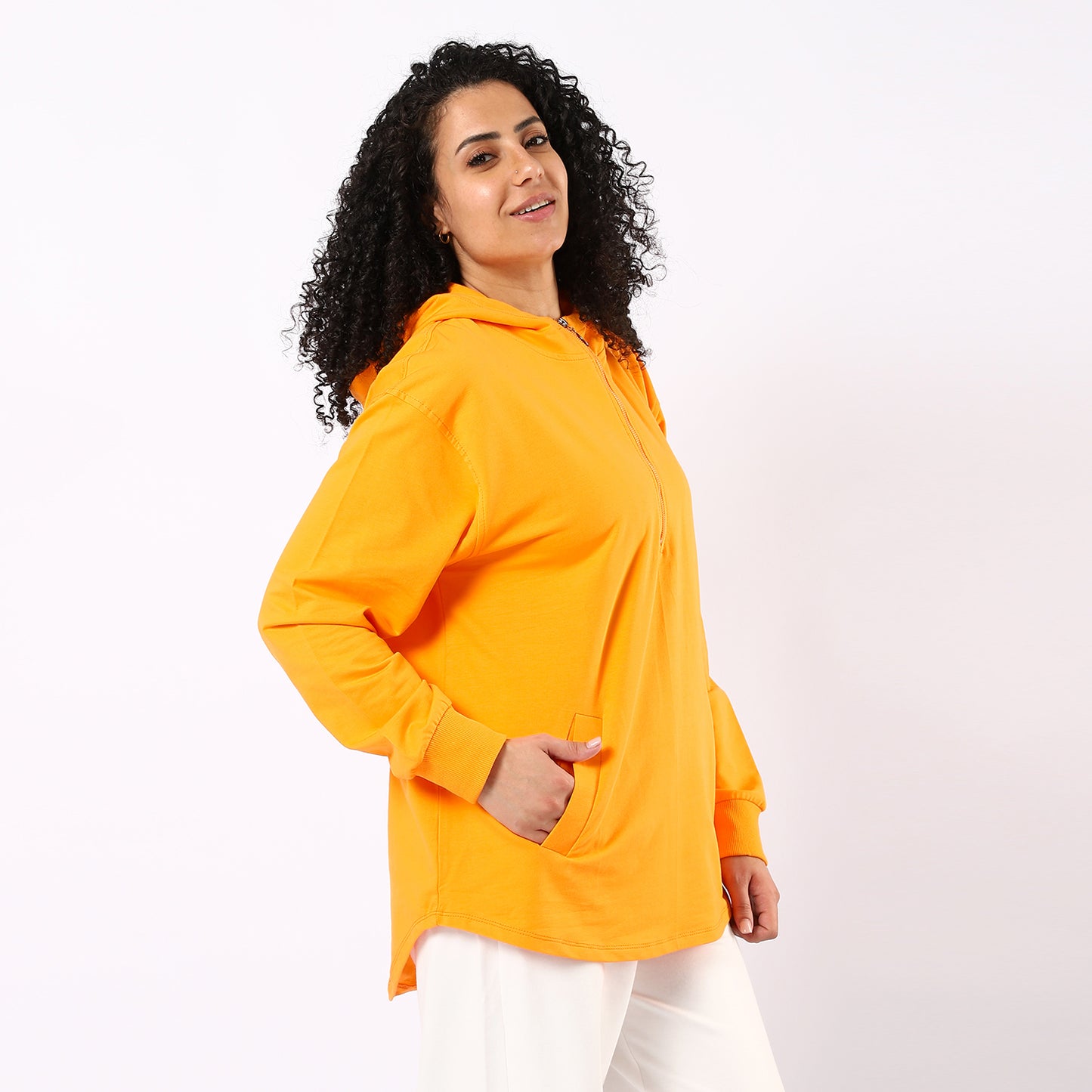 sweet shirt-8653-orange