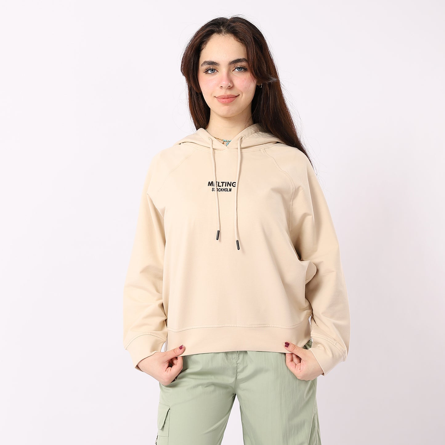 Sweet Shirt - 8594 - BEIGE