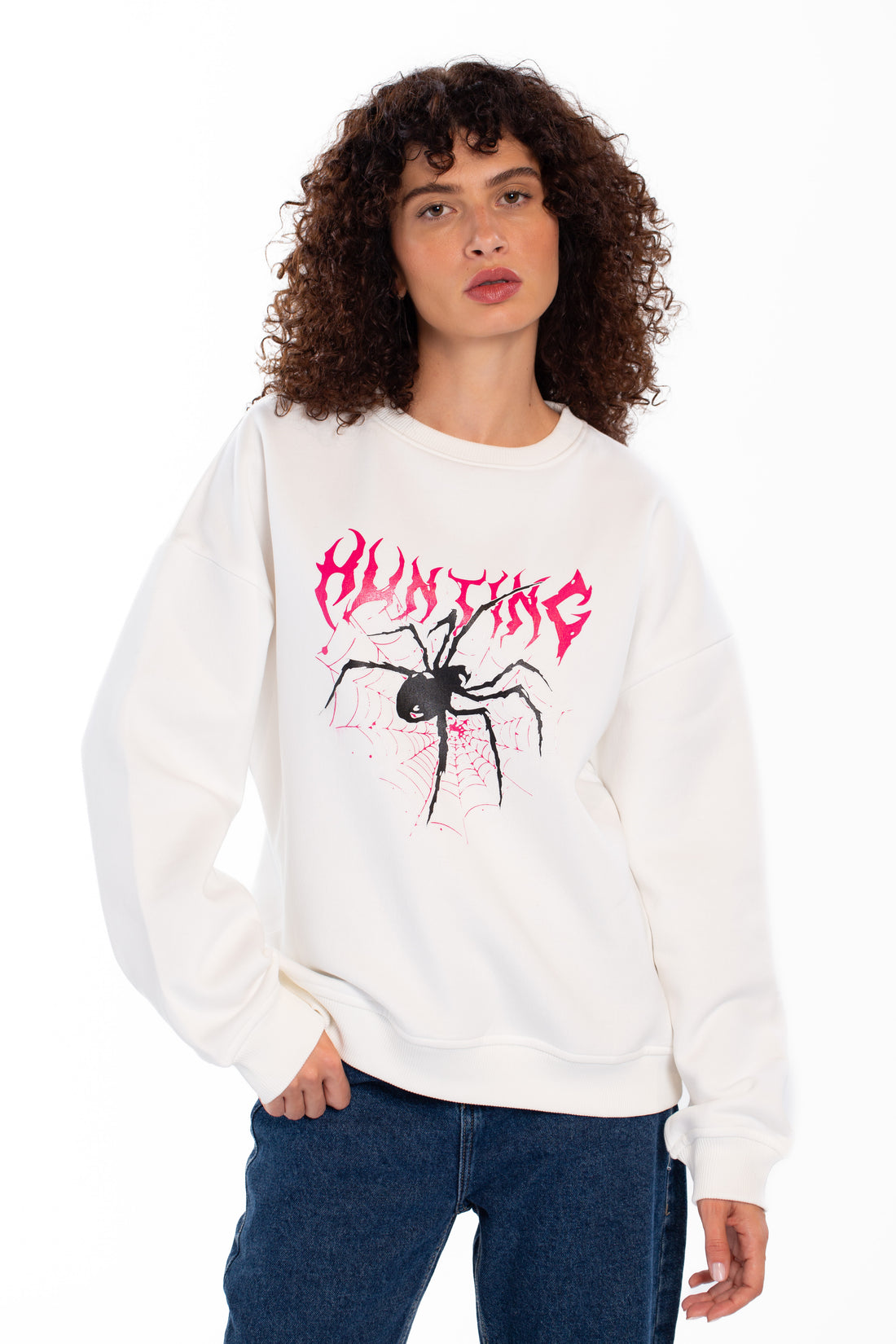 8690 - sweatshirt - white