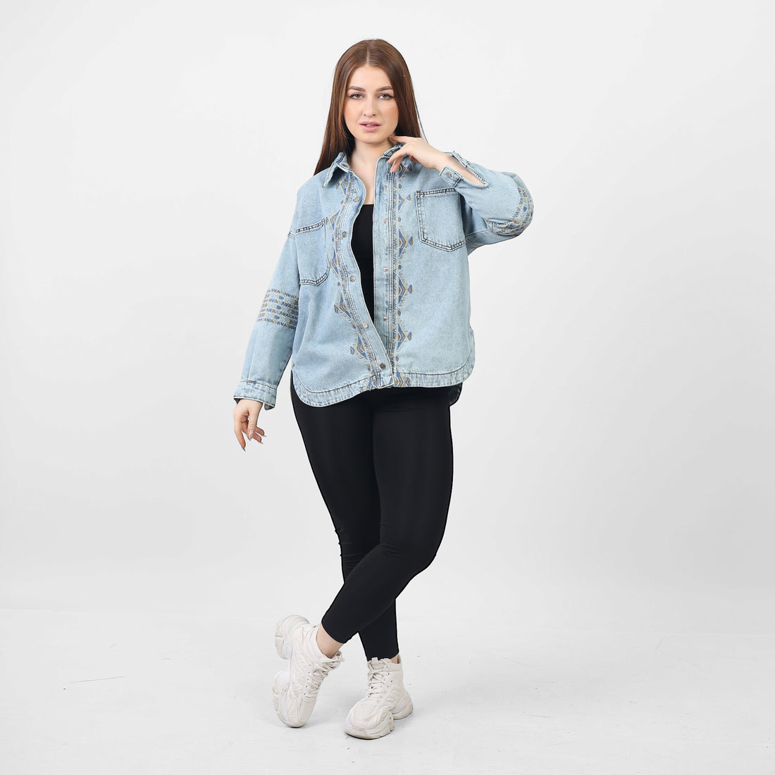 Jacket jeans-3599-LIGHT BLUE