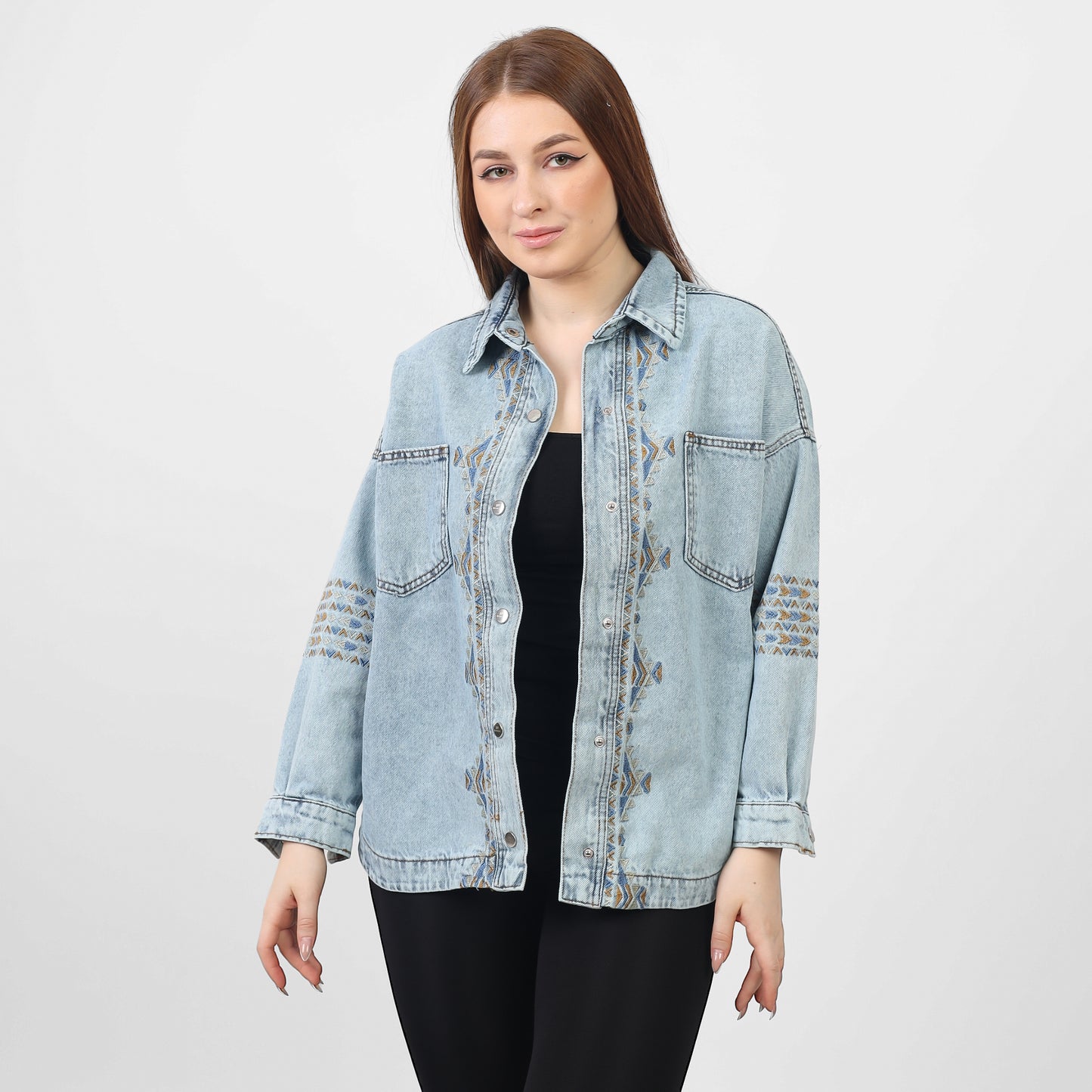 Jacket jeans-3599-LIGHT BLUE